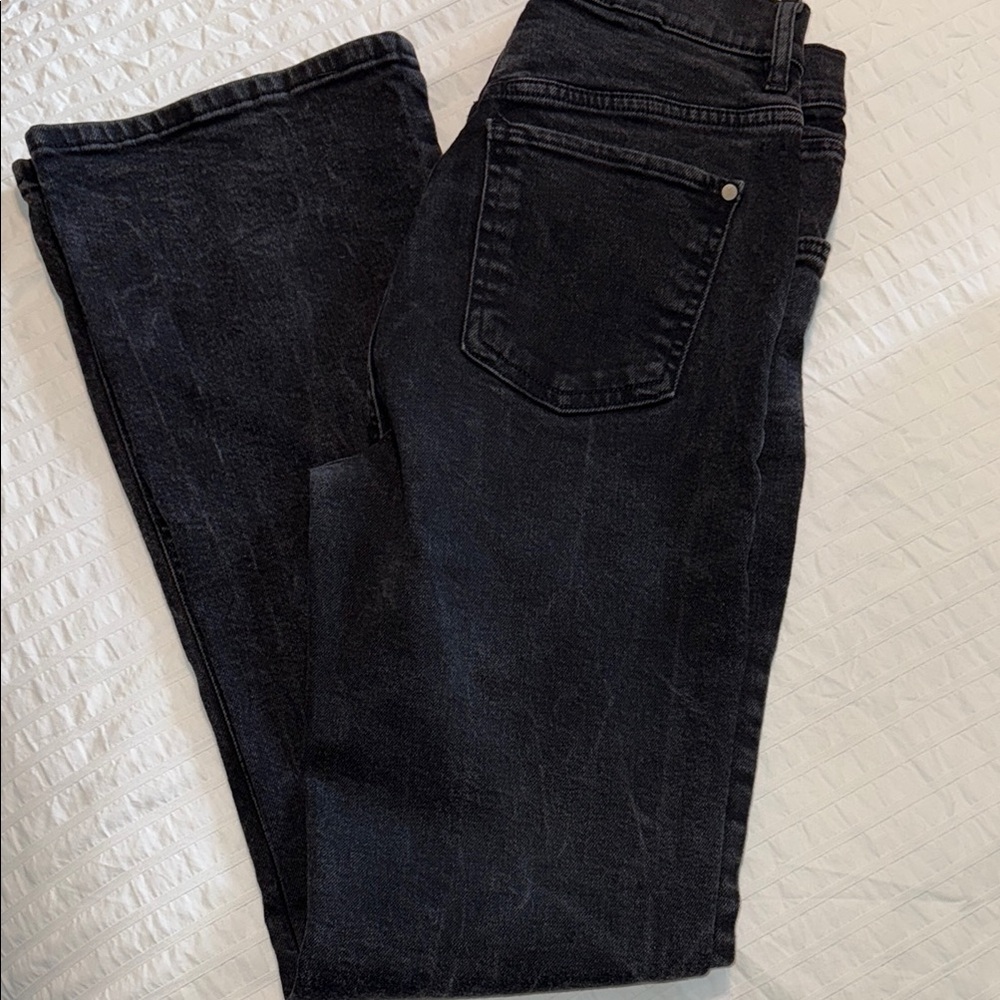 FREE PEOPLE Bootcut Black Jeans